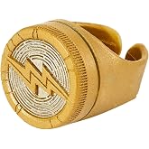 Rubies Adult DC The Flash Movie Light-Up Ring, As Shown, One Size