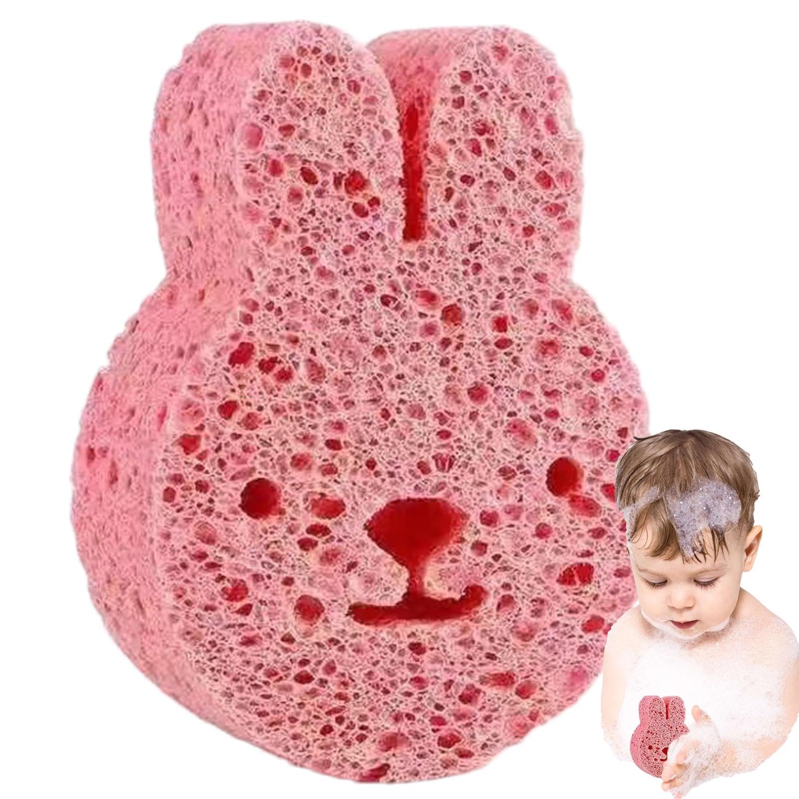 子供用バススポンジ,子供用バススポンジ - ソフトボディウォッシュスクラバー,かわいいシャワーブラシ角質リムーバーバスラブシャワースポンジバス用品ディープクレンジング用商品画像