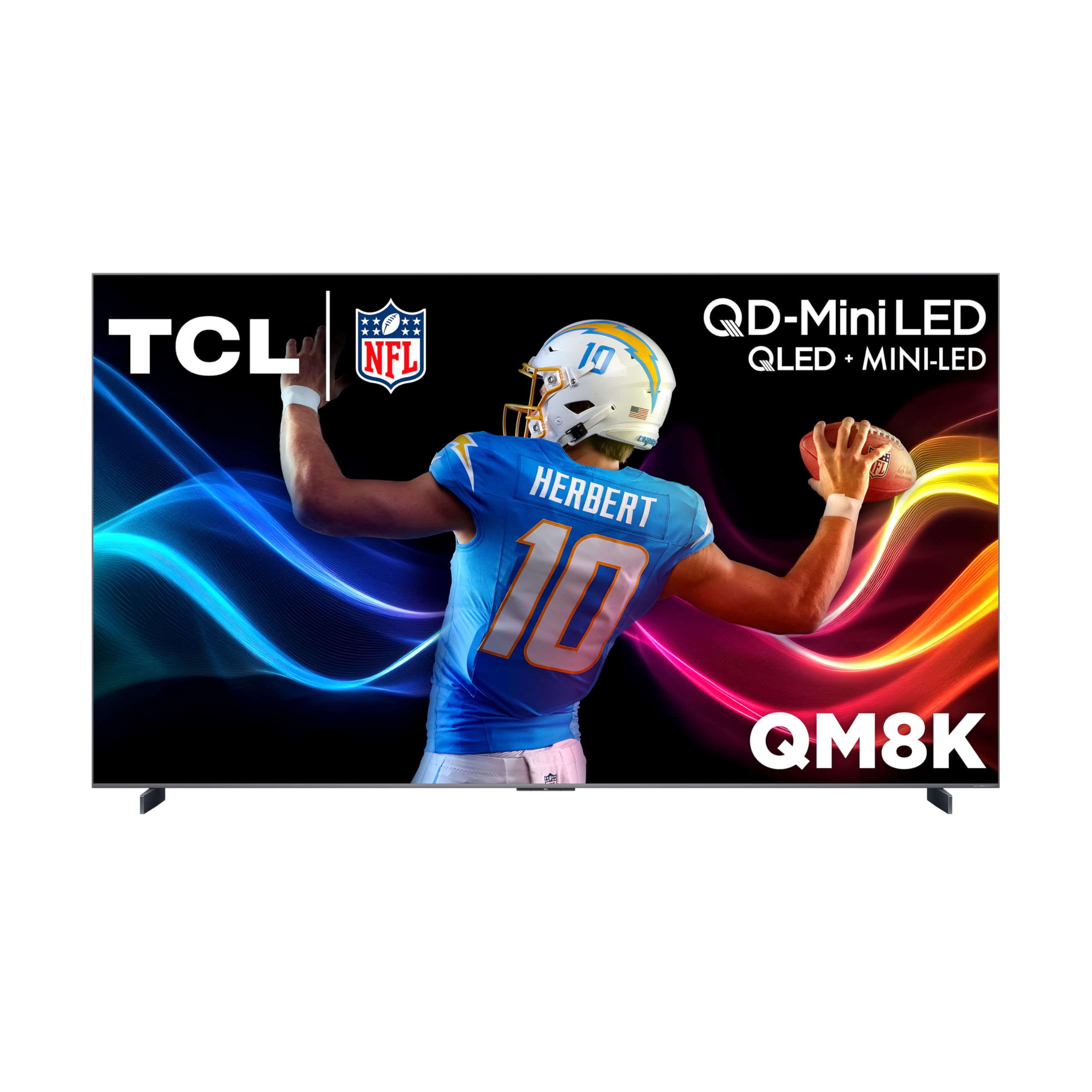Photo 1 of TCL 98-Inch Class QM8K Series QD-Mini LED 4K UHD Google Smart TV Next Generation Mini-LED TV - QLED, 144hz, 288hz VRR, No Bezel Design, Unrivaled Picture Quality, Ai Processing (98QM8K, 2025 Model)
