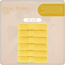 MAURA Basics Turkish Cotton Washcloth Towel Set