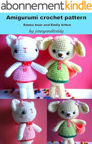 Download amigurumi crochet pattern Emma and Emily cat (English Edition) PDF