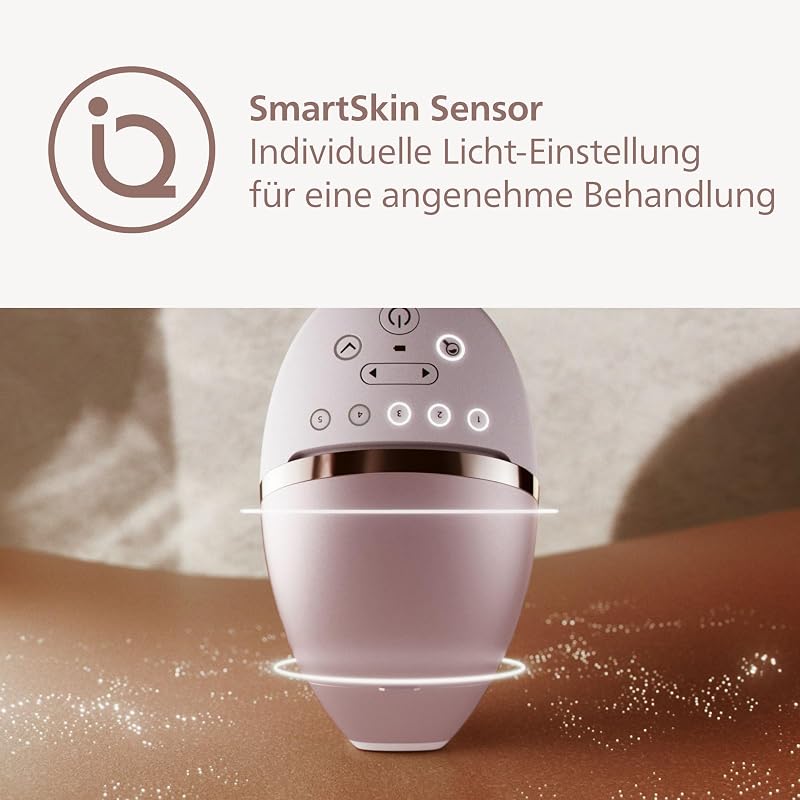 Lumea IPL 9900 Series - IPL Geräte Haarentfernung für bis zu 2 Jahre seidig-glatte Haut¹ mit 3 Aufsätzen für Körper & Gesicht, kabellos, Alternative zur Laser-Haarentfernung (BRI953/02)