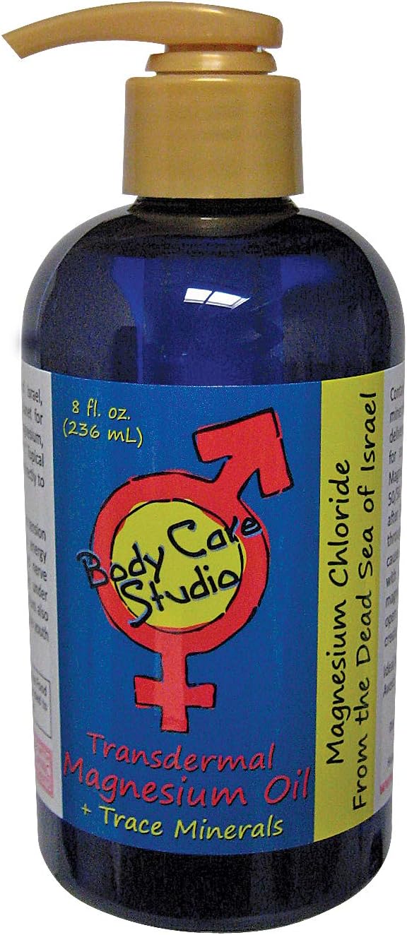 Body Care Studio | Premium Transdermal Magnesium Oil | Magnesium Chloride from The Dead Sea | Natural Pain Relief & Sleep Supplement | Organic & Pure Magnesium Oil