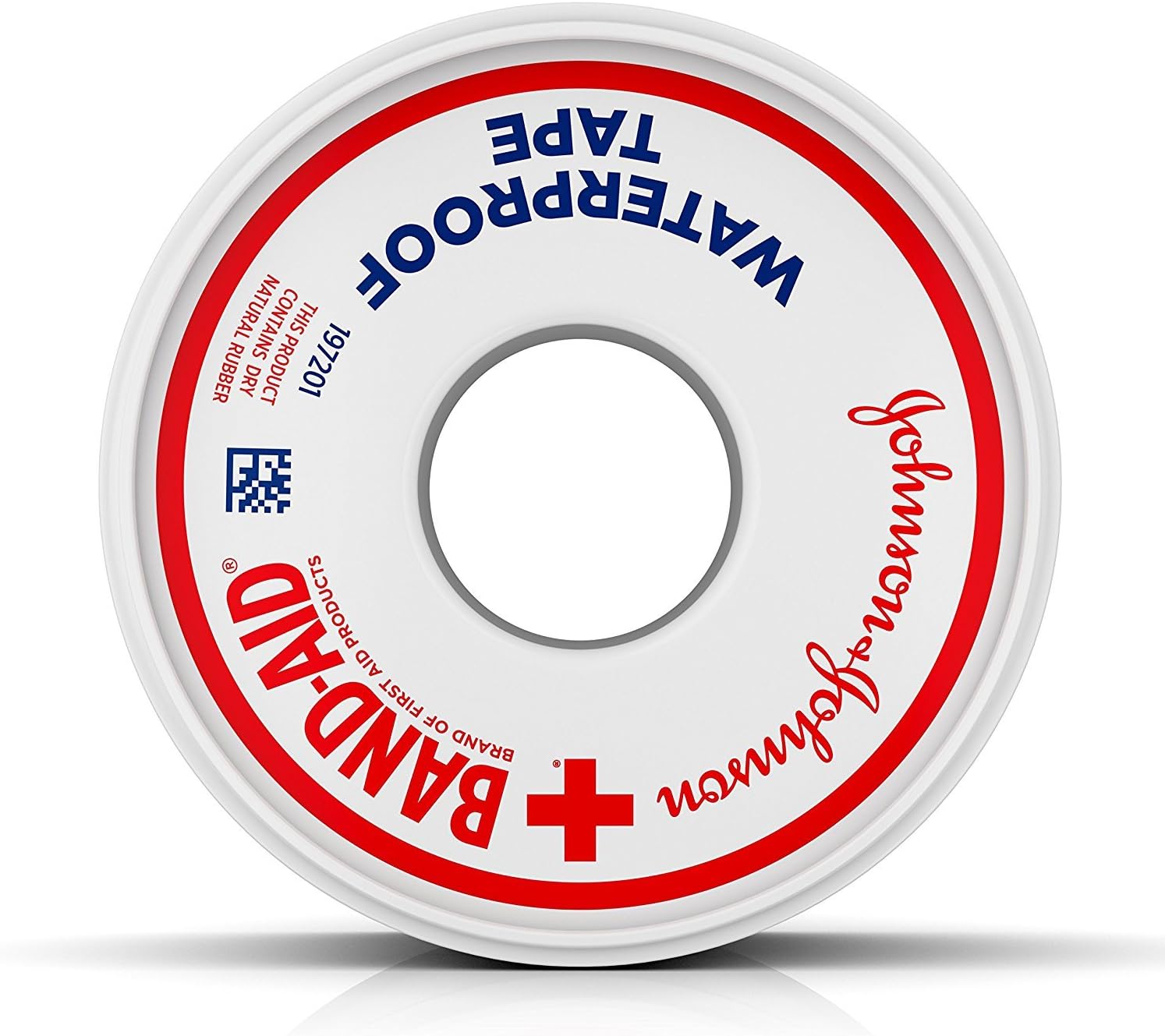 Johnson & Johnson First Aid Waterproof Tape (1-Inch x 10-Yards) (Pack of 2): Health & Personal Care