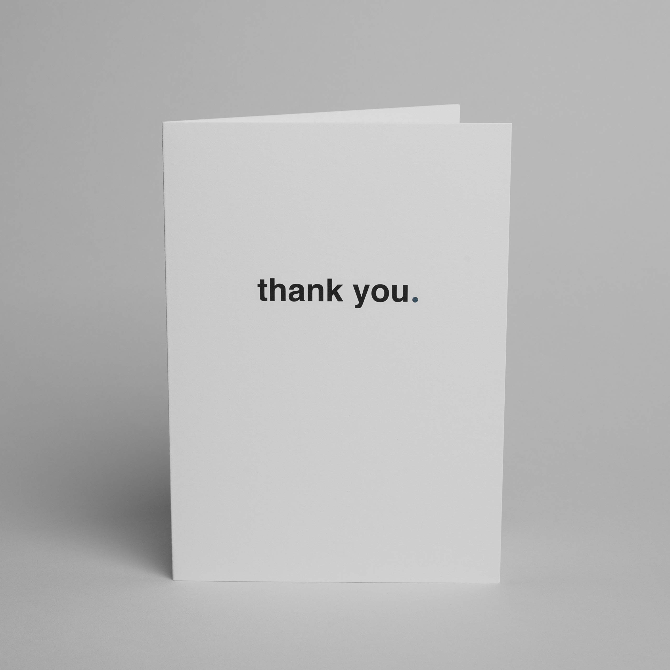 Blake Note Cards Sage Thank You Ice White Note Cards with envelopes 5 x 7 Inch (127mm x 176mm) Pack of 10