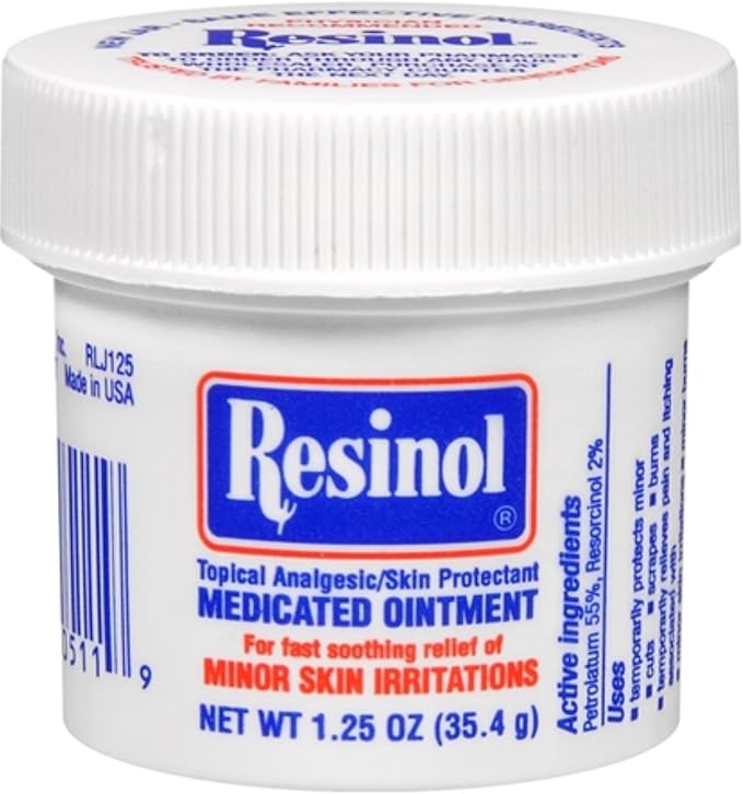Resinol Medicated Ointment 1.25 oz (Pack of 8) Health