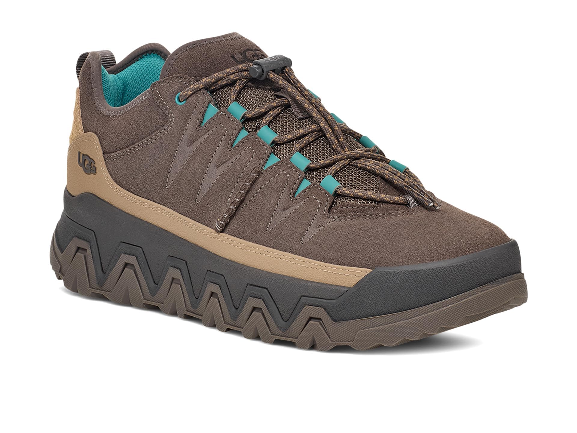 UGG Men’s CAPTRAIL Low Sneaker, Thunder Cloud/Antilope, 10