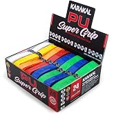 KARAKAL - PU Super Grip - self-Adhesive Grip Tape for Badminton Squash Tennis Hockey Sticks or Curling