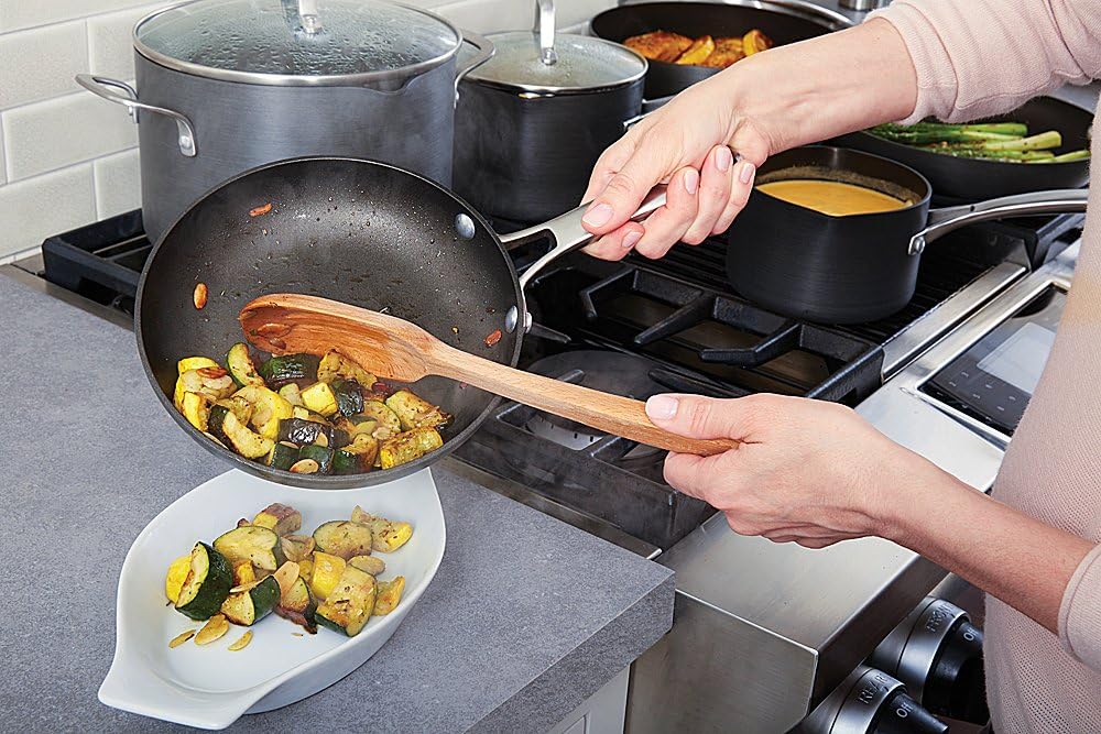 Calphalon 2 Piece Classic Nonstick Frying Pan Set, Grey: Kitchen & Dining