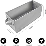 UENTIP CD Storage Box Pack of 2 13.2 x 5.9 x 5.3 Grey Holds 165 Discs view 2