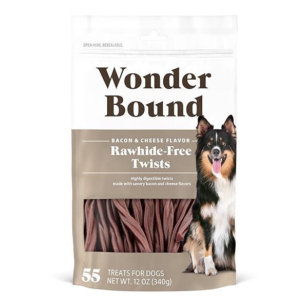 WONDER BOUND BACON & CHEESE FLAVOR DOG TWIST...
