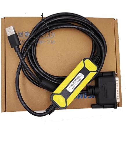 6 Ft Fanuc RS232 Serial Cable – DB9 Female To DB25 Male, Made In USA For CNC/DNC (Belden Custom)