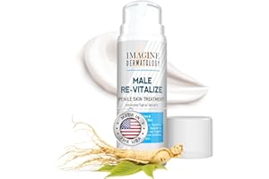 Imagine Dermatology Male Re-Vitalize Original Penile Health Cream for Men - Relieve, Restore and Support Skin - Moisturizer Penile Lotion - Large Value Size (5fl oz/150ml)