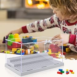 Mlikero 2 Pack Display Case for Minifigures Action