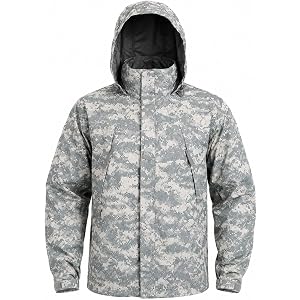 Military Outdoor Clothing USGI Gen III Level 6 ECWCS Gore-Tex Jacket, ACU Digital, Waterproof Cold Weather Hard Shell