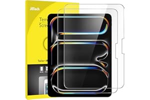 JETech Screen Protector for iPad Pro 13-Inch M5/M4 (2025/2024), 9H Tempered Glass Film, HD Clear, 2-Pack