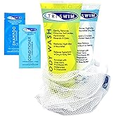 TRISWIM Body Care Gift Set | After Swim Body Wash and Lotion 8.5 fl oz Citrus-scented with Aloe Vera & Chamomile | Includes Shampoo & Conditioner Sample