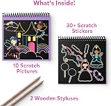 Skillmatics Scratch Art Book Unicorns Princesses 10 Pictures 2 Styluses view 2