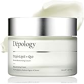depology Triple Lipid+Q10 Facial Moisturizer | Daily Face Cream with Ceramides and Niacinamide for All Skin Types | Hydrating Face Moisturizer Targets Signs of Skin Stress | 1.69 fl oz