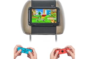TFY Switch Car Mount Car Headrest Mount Holder Compatible with Nintendo Switch