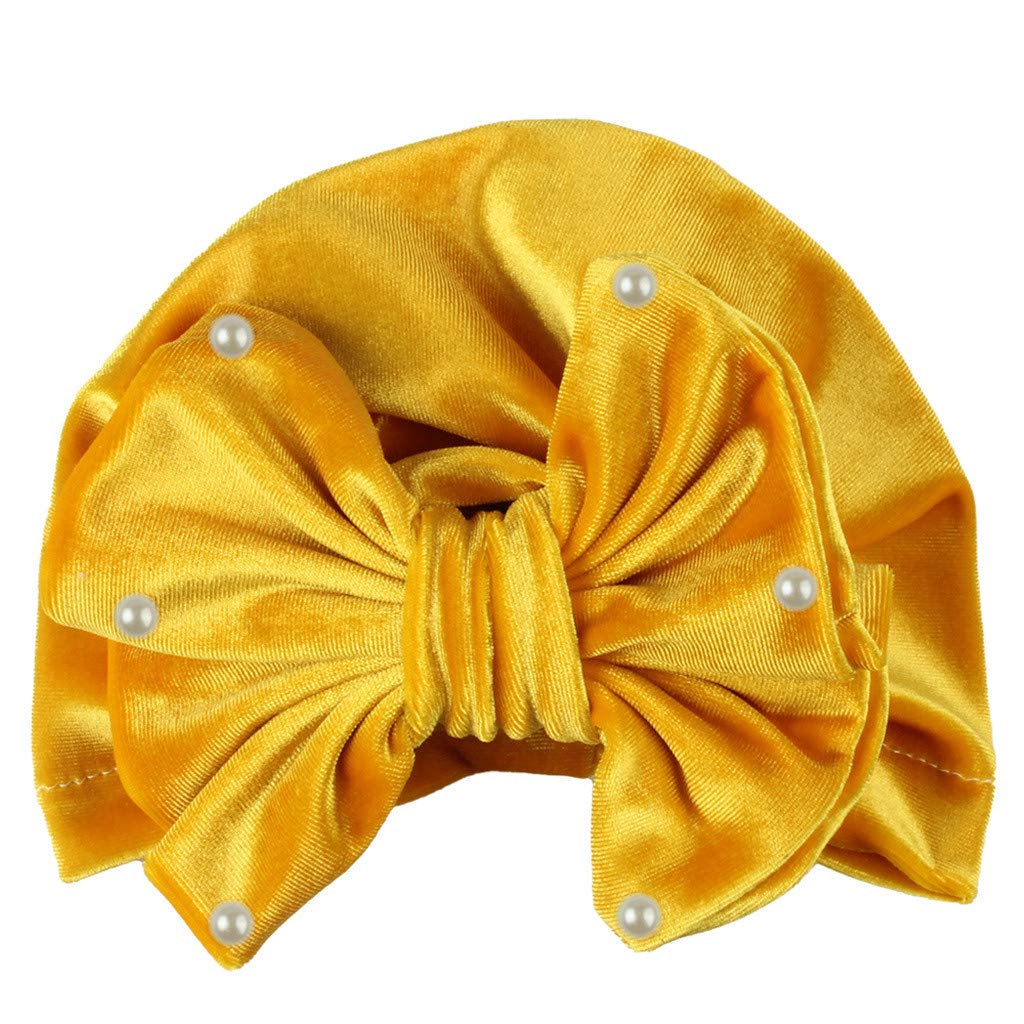 Walaka Bandeau Cheveux Bebe Bapteme Nouveau Ne Bebe Garcon Fille Perles Pleuche Noue Chapeau Chaud Bow Beanie Couvre Chefs Cap Bebe Fille 0 24m Vetements Mkyra Org