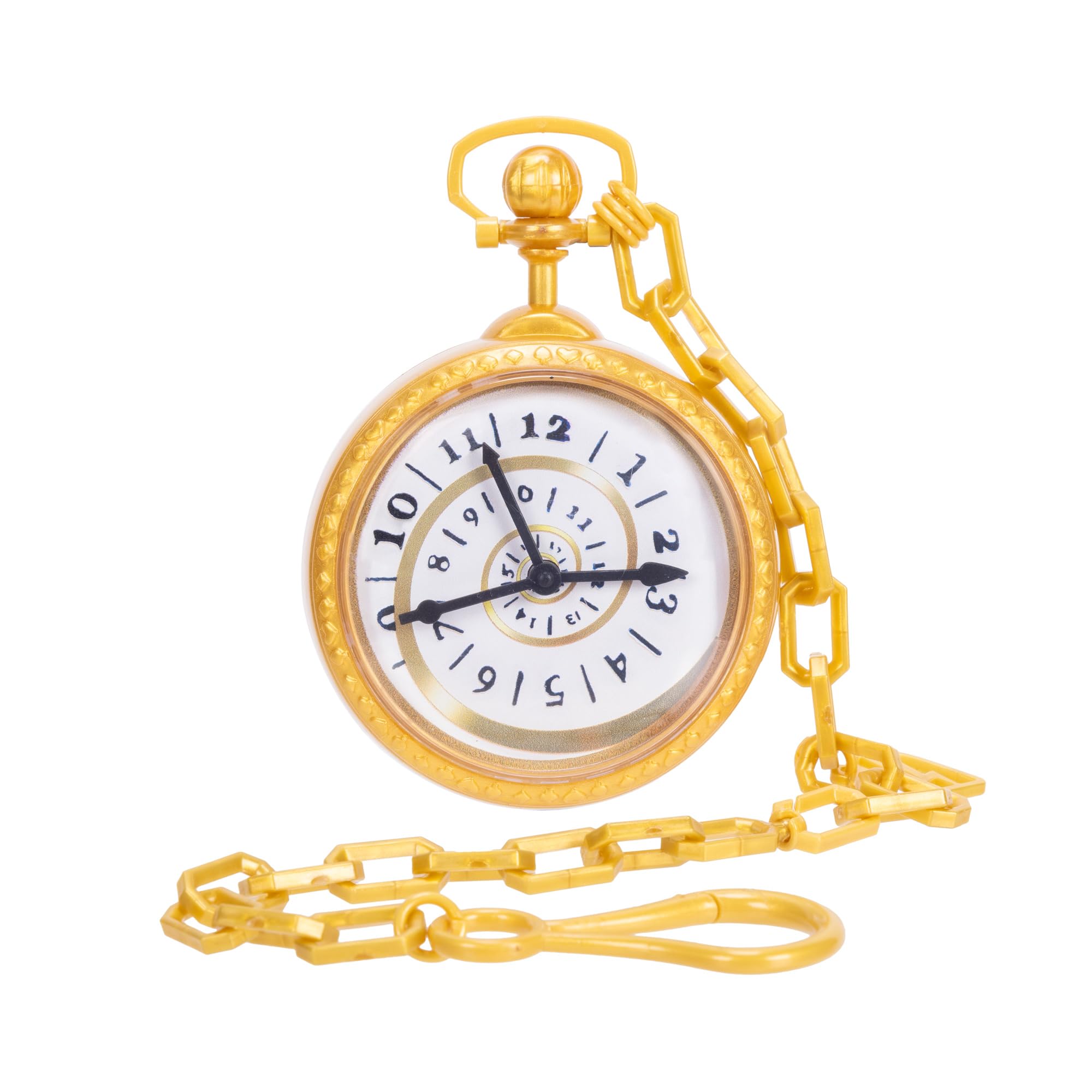 Disney Descendants: The Rise of Red Time Travel Pocket Watch Role Play Accessory Plays Sound and Phrases from The Movie! Clip-On to Take It with You! Ages 3+