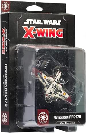 Asmodee - Star Wars X-Wing - Estuche Arc-170, Color 9958: Amazon.es: Juguetes y juegos