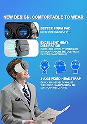 LAPORIO VR Headset for Smartphones with Bluetooth