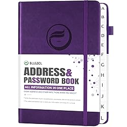 Address Book with Alphabetical Tabs, Hardcover