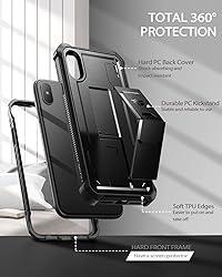 Dexnor for iPhone Xs max Case, [Built in Screen