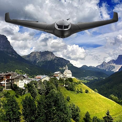 Amazon 45 3インチ 115cm 大型リモートコントロールrc飛行機プレーンドローンevaグライダーブラシレスモーターw Gps 7p Hdカメラwifi Fpv 2 4g 6チャネル航空機モデルrtfブラックホークs15 S15 7p ラジコン ドローン 通販