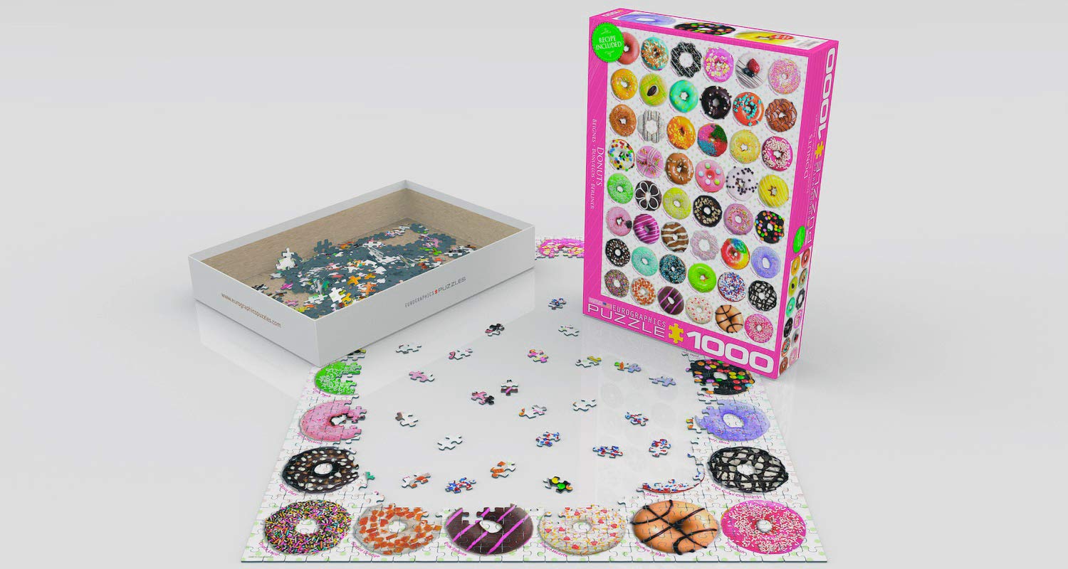 EuroGraphics Puzzle Donuts 1000 Pezzi - Multicolore 6000-0585 - 2