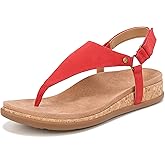 Vionic Women's Copal Kirra Fashionable Strappy Flat Sandals-Supportive Ladies Comfort Sandals That Includes a Concealed Orthotic Insole Sizes 5-12