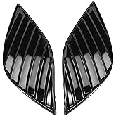 Taesayl Front Bumper Fog Light Covers for Camry SE XSE Nightshade TRD 2018-2021, 81481-06170 81481-06180 Fog Lamp Cap