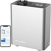 HVAC Scent Diffuser Machine for Whole House - Scent Diffuser for Hotel, Scent Air Machine for Home Cover Up to 3000 Sq. Ft - Cold Air Diffuser | Waterless Aromatherapy Diffuser for Large Room - Silver