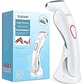 Electric Shaver for Women Electric Razors for Legs Bikini Trimmer Underarm Public Hairs Rechargeable Womens Shaver Wet Dry Use Painless Cordless with Detachable Head