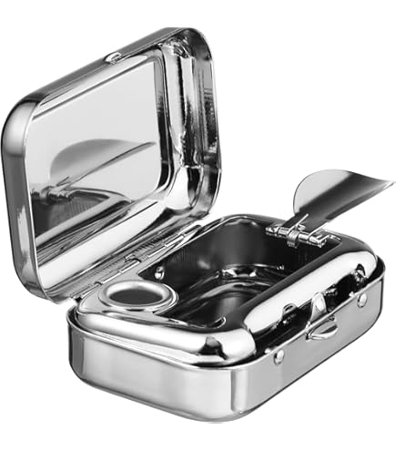 Amazon.com: HMIEPRS 2pc Portable Pocket Ashtray/Vehicle Cigarette