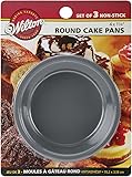Wilton 2105-1829 Mini Round Pans, 4 by 1.25-Inch, Set of 3