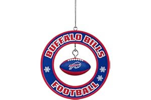FOCO NFL Buffalo Bills Floating Ball Ornament – Officially Licensed Holiday Decoration – Unique Christmas Tree Collectible