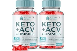 FYVUS (2 Pack) Keto Genesis Keto ACV Gummies Advanced Weight Loss, Ketogenesis Keto + ACV 1000MG Apple Cider Vinegar Folate Supplement, Genesis Keto Plus ACV, Keto Genesis ACV (120 Gummies)