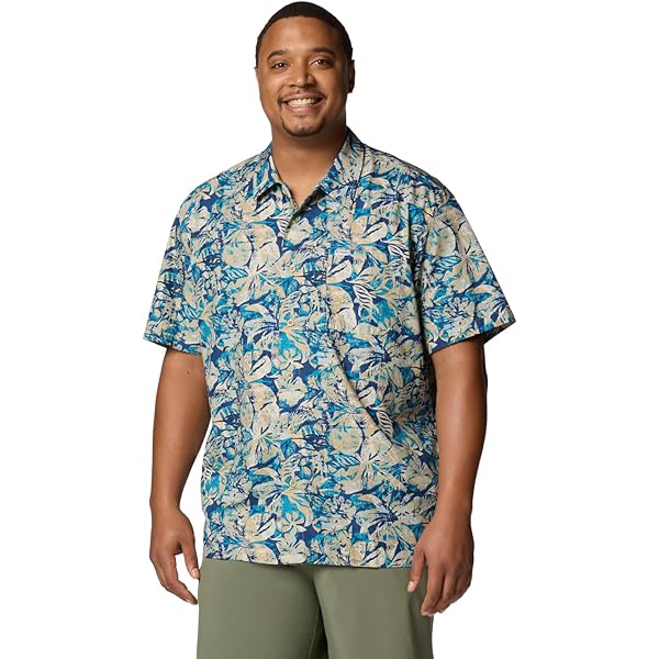 Amazon.com: Columbia Men's PFG Trollers Best Short Sleeve Fishing