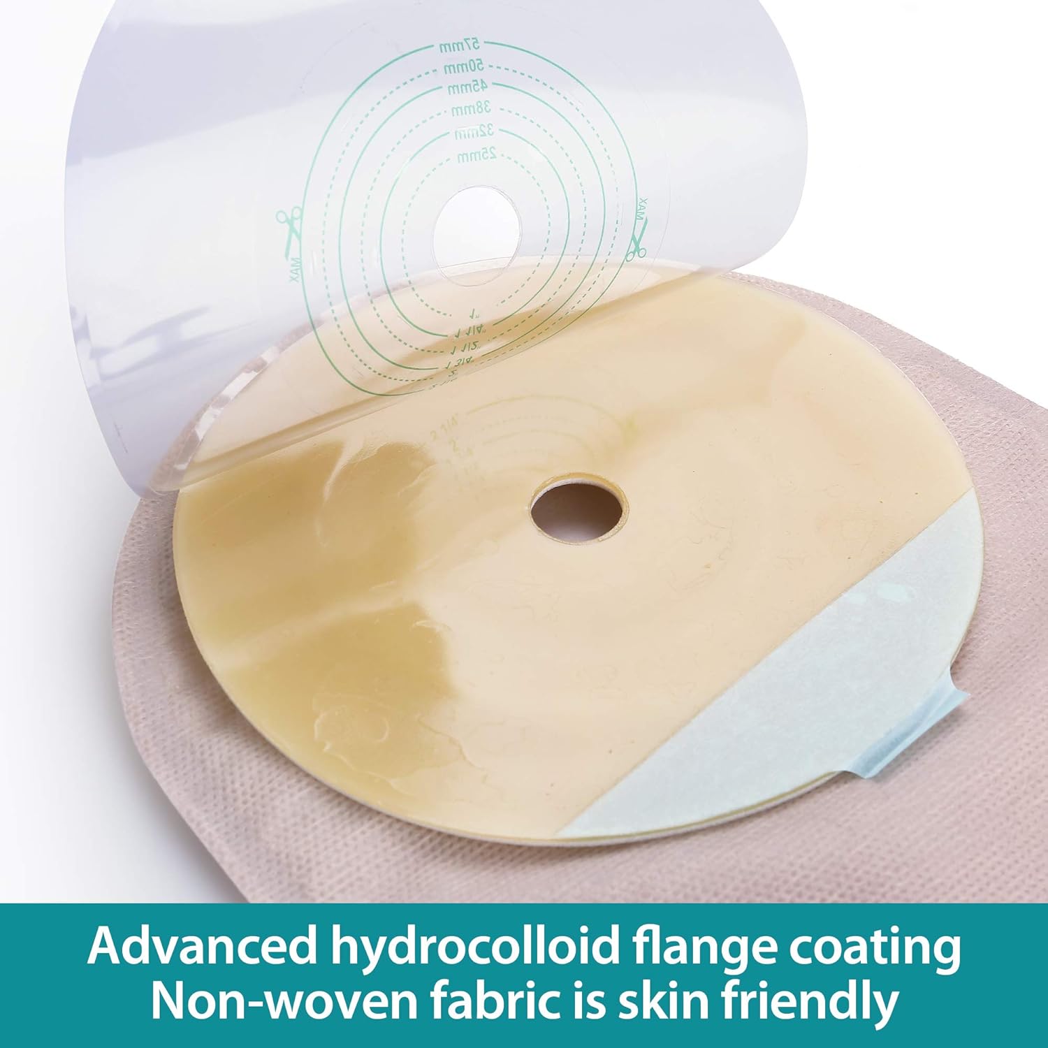 LotFancy 20 PCS Colostomy Bag, One Piece Drainable Pouches with Hook and Loop Closure for Ileostomy Stoma Care, Cut-to-Fit(Max 60mm), Pack of 20: Health & Personal Care