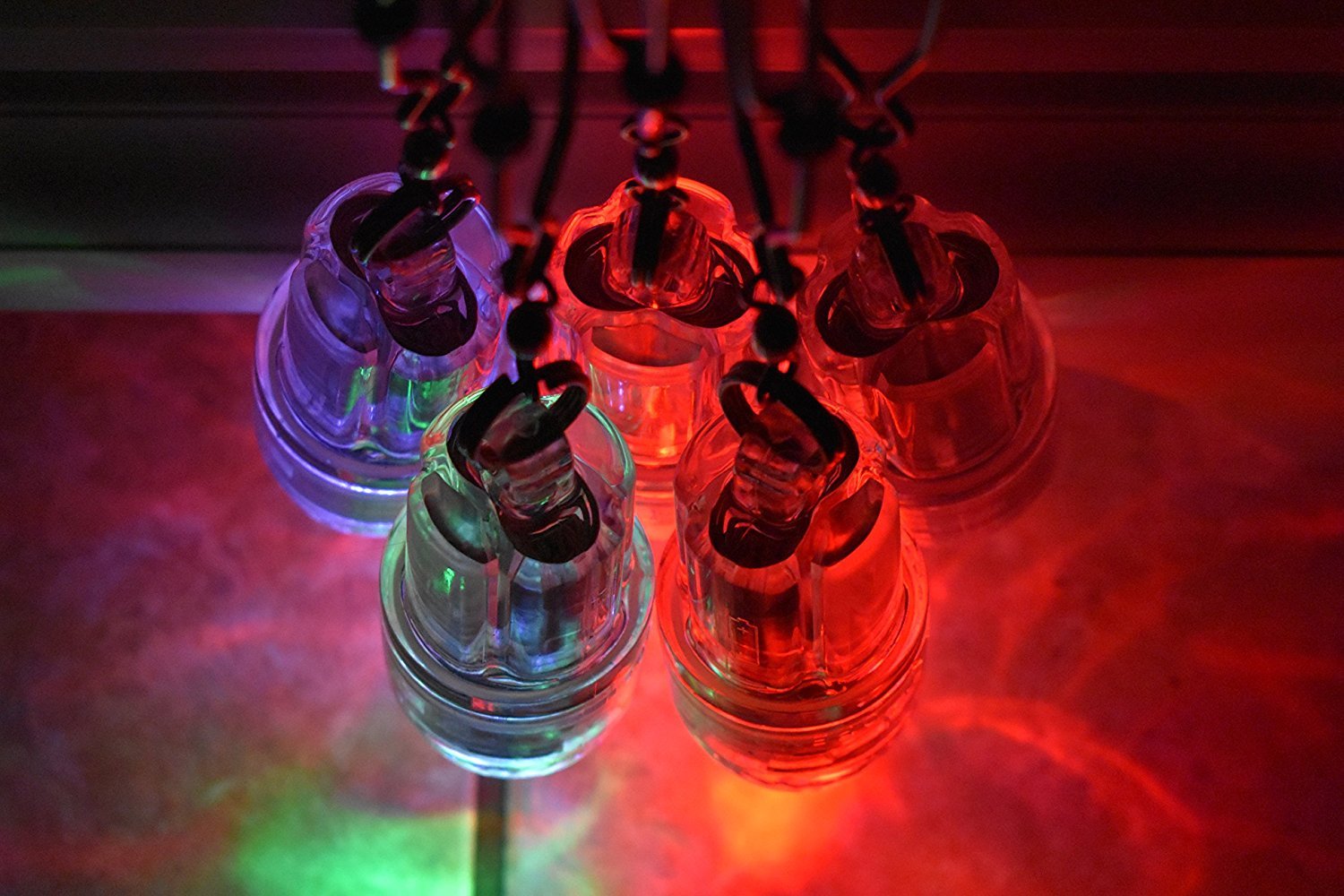 EAT MY TACKLE 5 Deep Drop 3 Color Disco LED Fishing Lights Up to 2200'