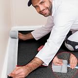 WILLBOND Cable Floor Cover 4in x 10ft Gray Nylon Protective Rope Cable Protector view 6