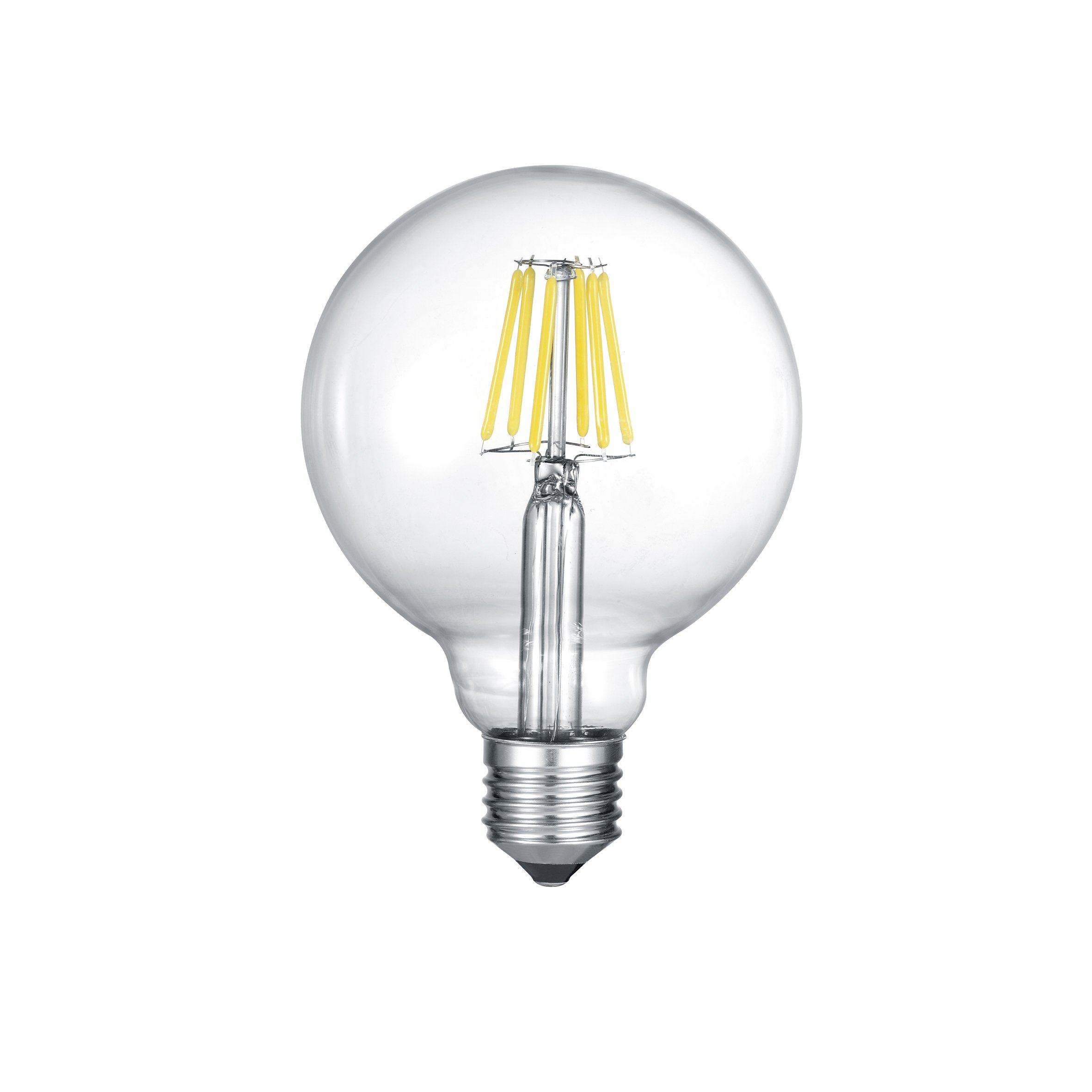 Trio Leuchten LED Light Bulb, Glass, E27, 6 W, Clear, 9.5 x 9.5 x 14.3 cm