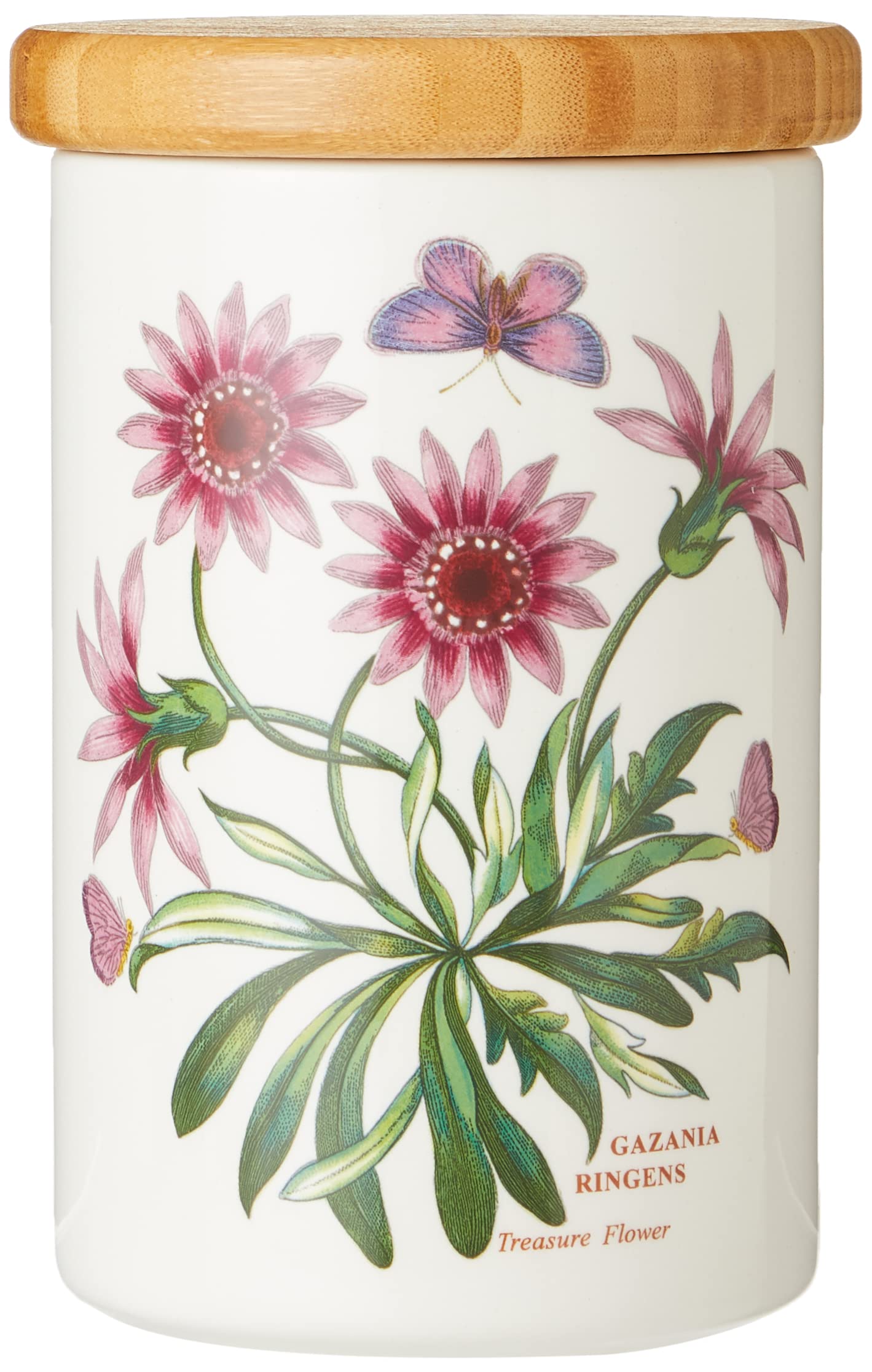 Portmeirion 7" Airtight Jar Treasure Flower