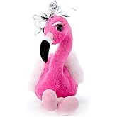 The Petting Zoo, Lash'z Flamingo Stuffed Animal, Gifts for Girls, Flamingo Plush Toy 14 inches