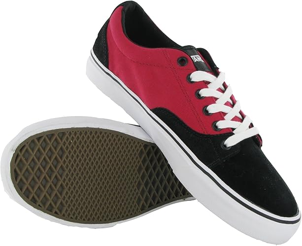 black and red mens trainers