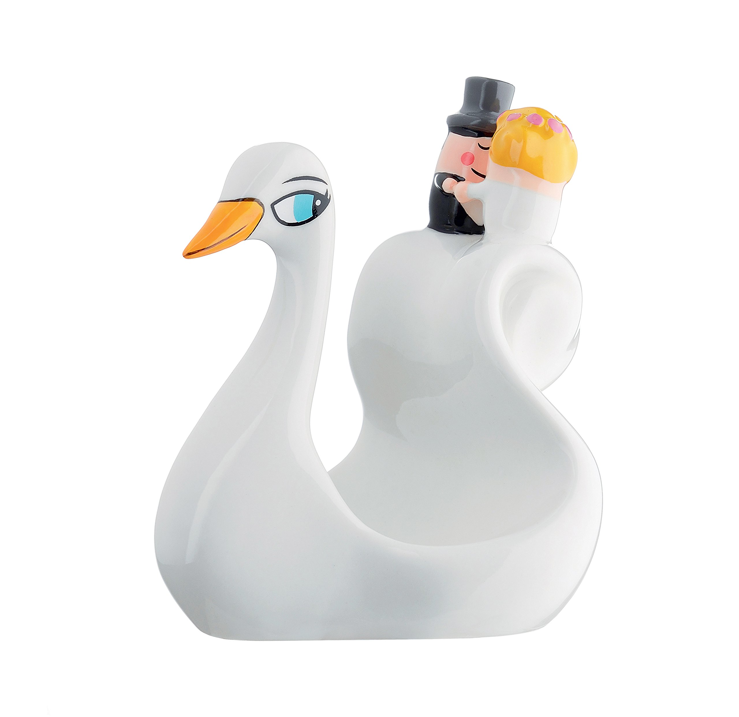 Alessi AMGI58 Bombolina Wedding favour in porcelain, Hand-decorated