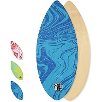 iBOARD 36” Skipper Skimboard with High Gloss Coat Wooden Skim